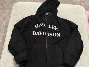 Harley-Davidson Men's Willie G Skull Fleece Hooded Riding Jacket XL